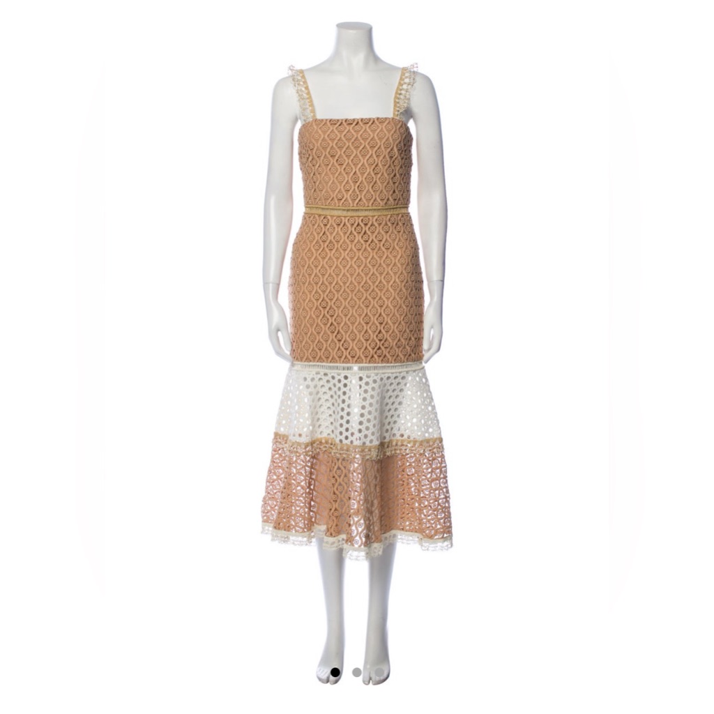 Alexis Midi Dress, Size S
